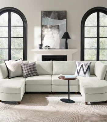 6-Piece Storage Convertible Sectional Sofa