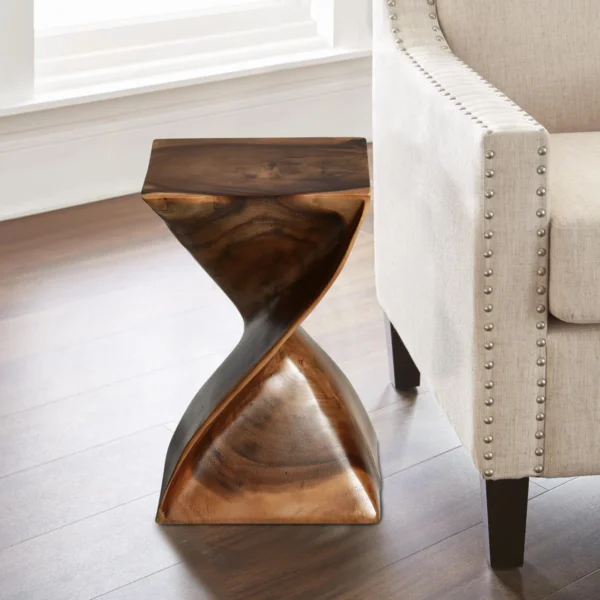 TrumbullSolidWoodEndTable 848056329